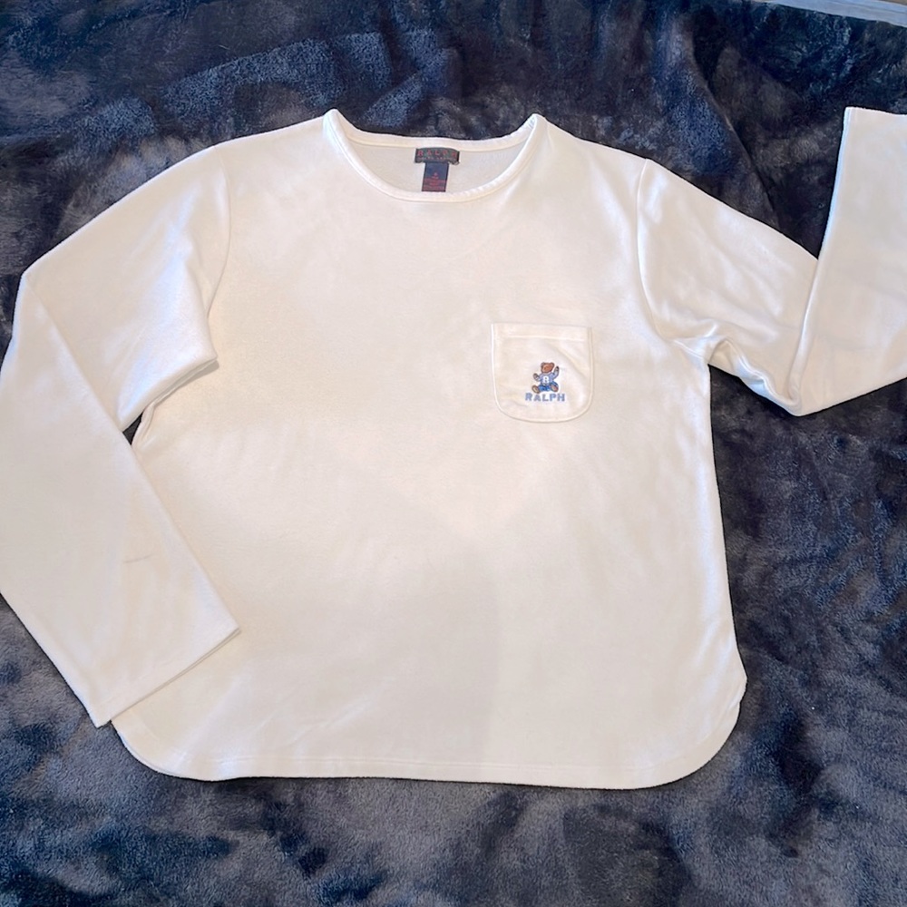 Ralph Lauren fleece top sz.S